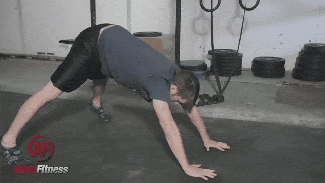 Rebel Leader Steve showing you the divebomber push-up