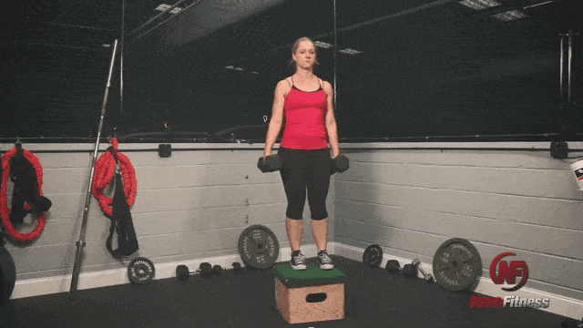 A couple of weights is an easy way to up the difficulty here.