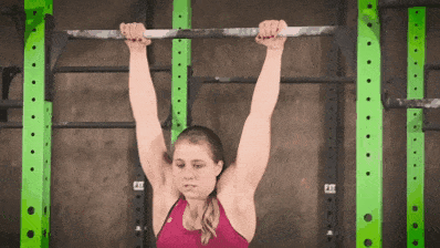 Coach Staci showing you the bar hang