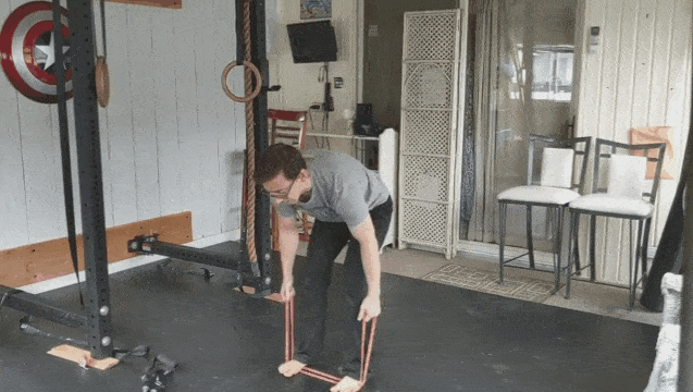 You really can deadlift with all sorts of objects and resistance band deadlifts are a great exercise.