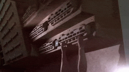 A woman using a hangboard