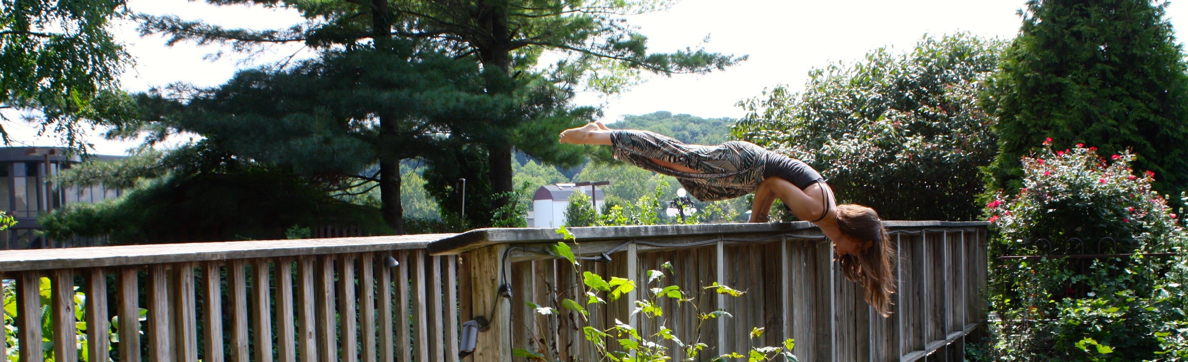 This is one way to train without a gym.