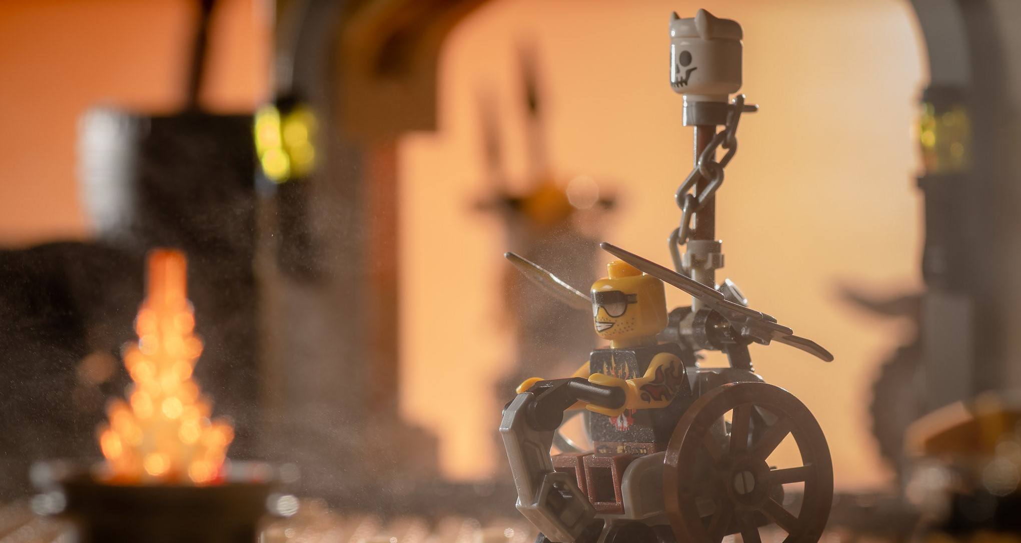 There's always a barrel fire in the apocalypse.