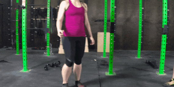 Marching in place can be a great jump rope alternative