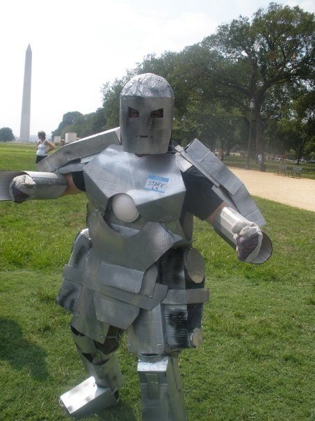 A pic of Coach Jim as Iron Man, which is just too fun not to include.