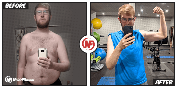 Mason before and after