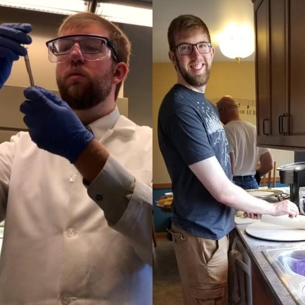 Mason before and after