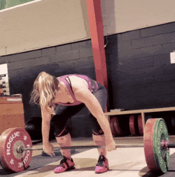 Coach Staci doing a clean