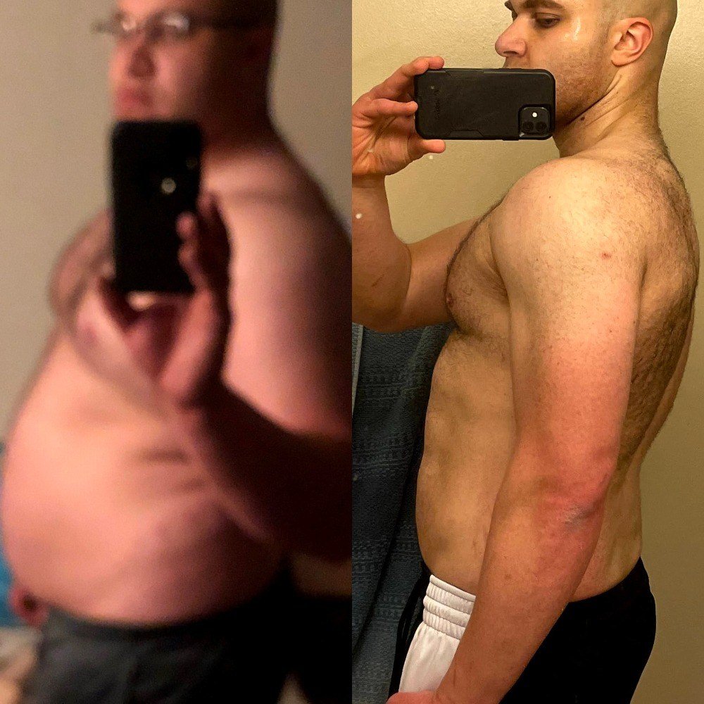 Brian before and after