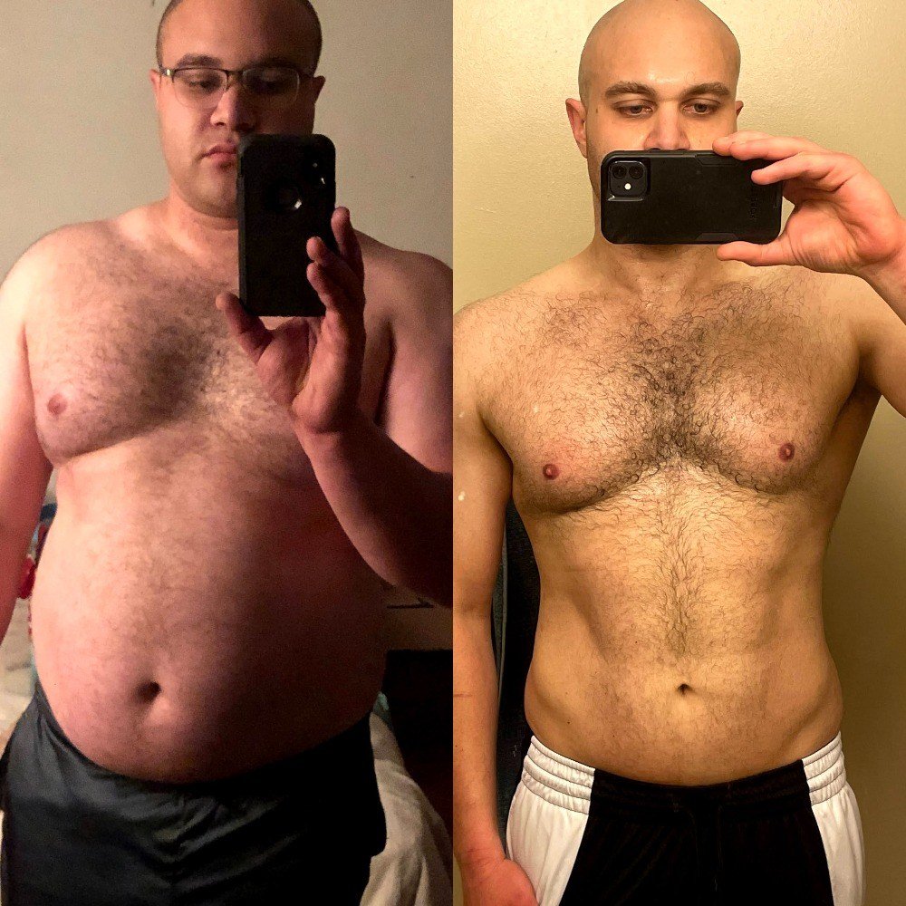 Brian before and after