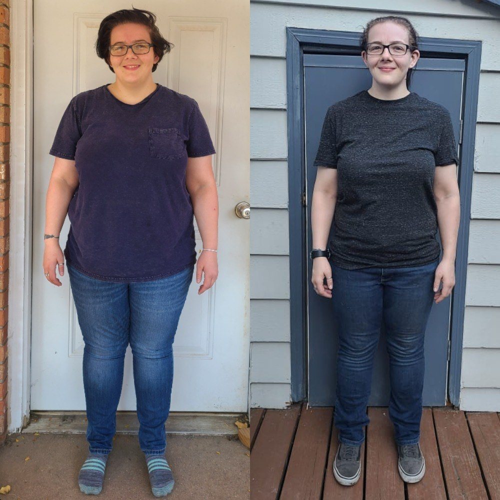 Side-by-side photo of Ranada from October to July