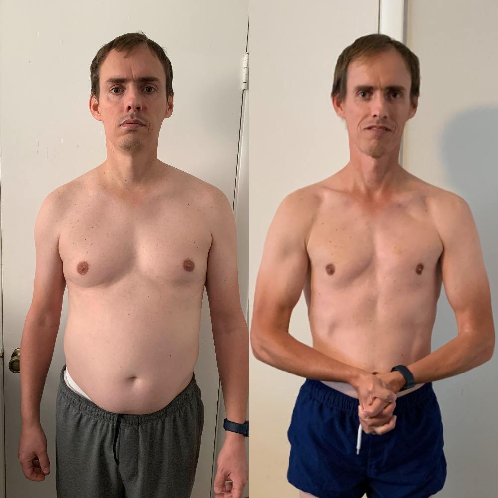 Brent before and after