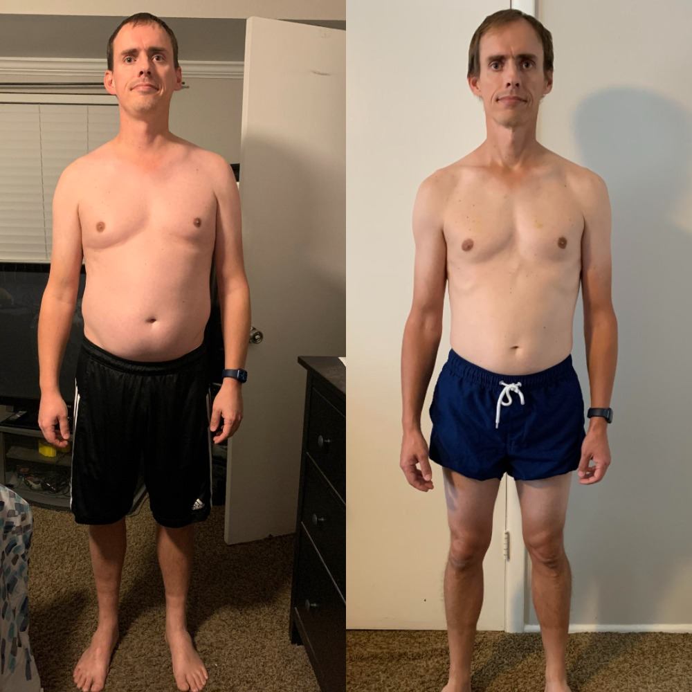 Brent before and after