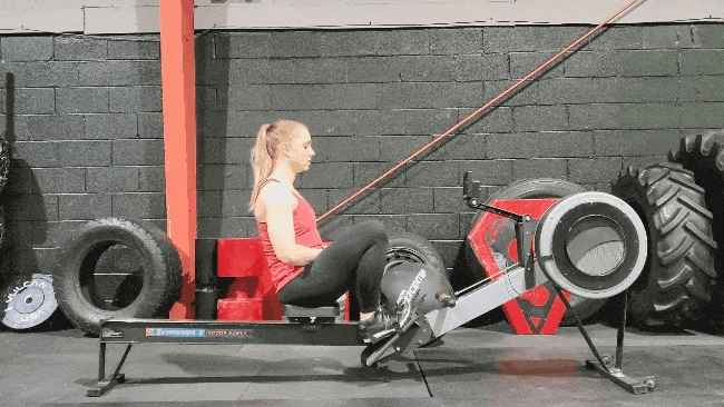 Coach Staci demonstrating legs only drill