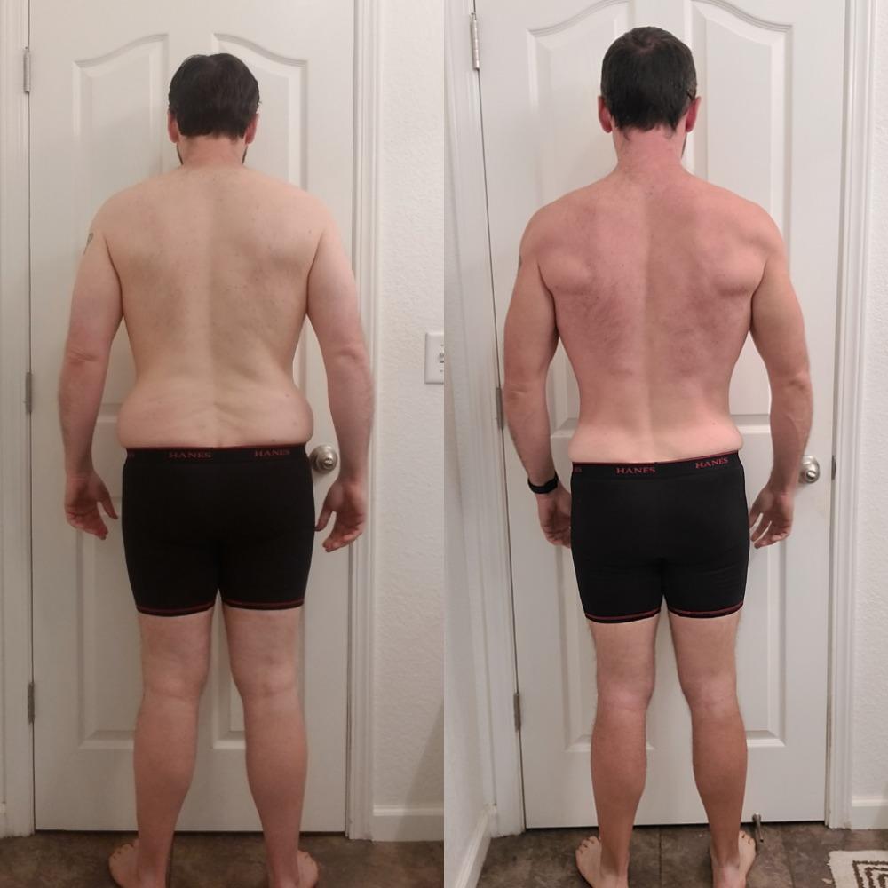 Jason before and after