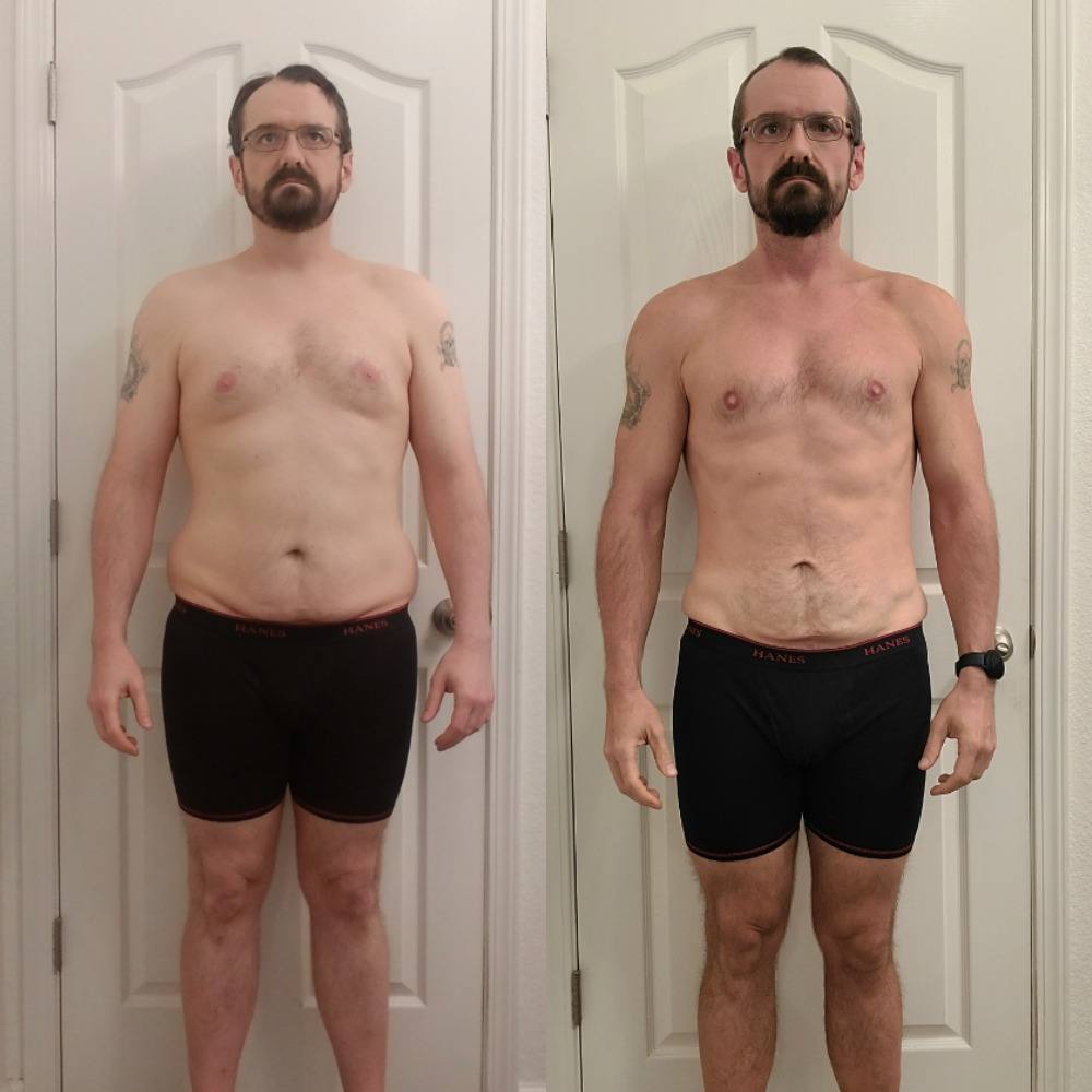 Jason before and after